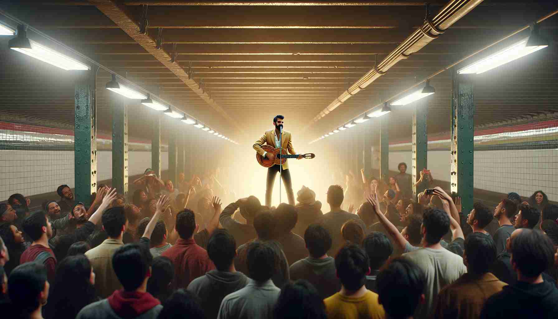 Surprise Performance! Bad Bunny Takes Over the Subway